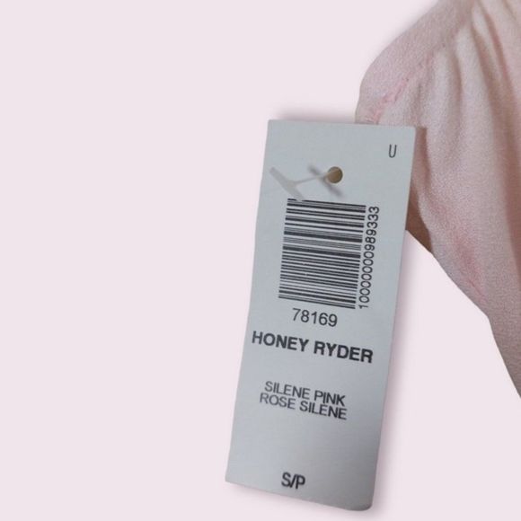 𝅺*NWT* Sunday Best Aritzia pink Honey Ryder Mini shift dress - Picture 4 of 13